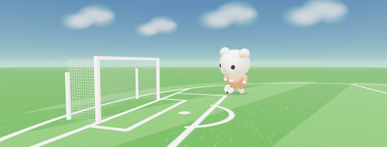 Your mascot plays soccer