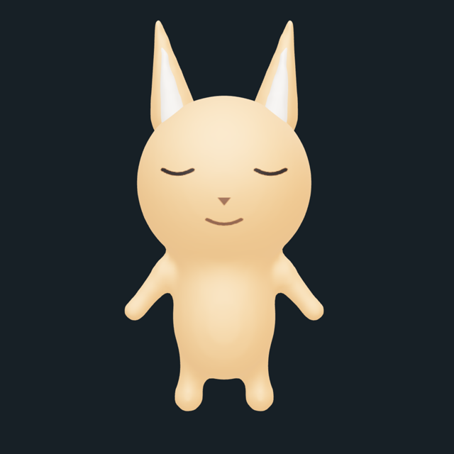 3D mascot example — Fox · fresh out of the kit